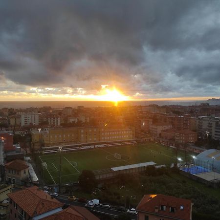 Super Vista Al Grattacielo Di Lavagna Appartement Buitenkant foto