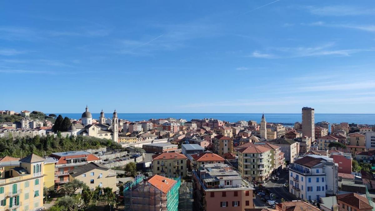Super Vista Al Grattacielo Di Lavagna Appartement Buitenkant foto