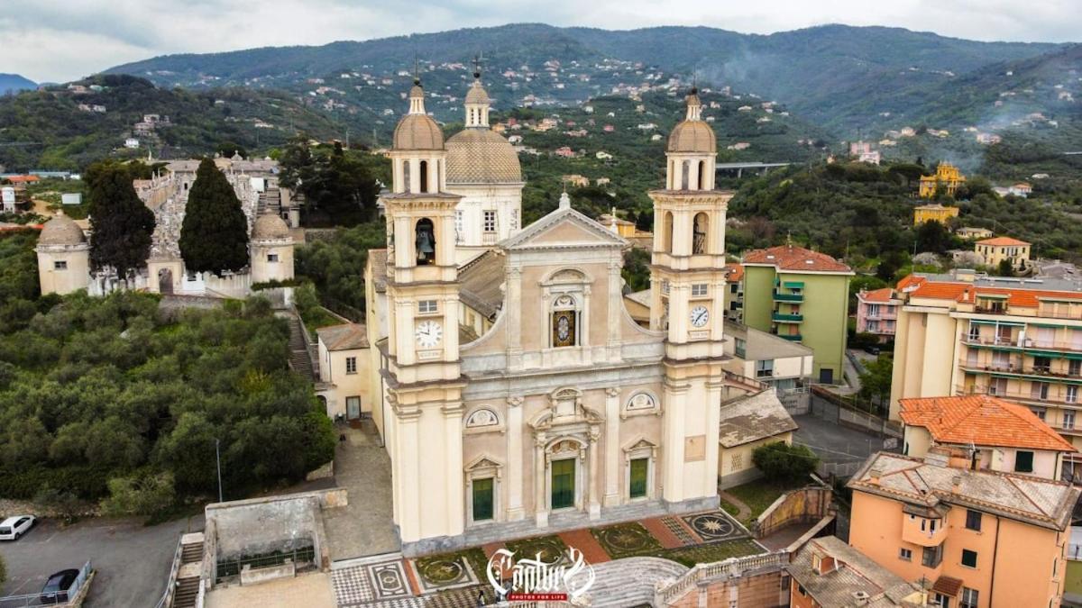 Super Vista Al Grattacielo Di Lavagna Appartement Buitenkant foto